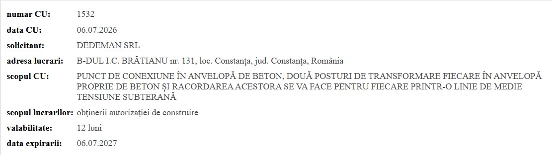 Dedeman Constanța 3 CU