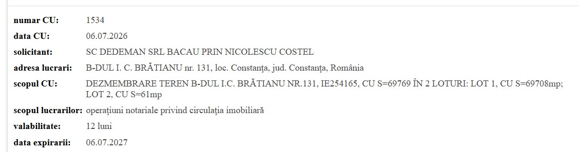 Dedeman Constanța 3 CU