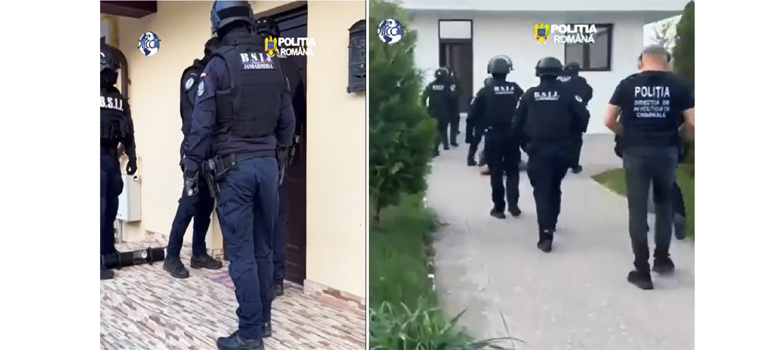 VIDEO Descinderi DIICOT la clanul Buricea din Brăila: Acuzații de tentativă la omor calificat, șantaj, camătă, proxenetism și trafic de persoane