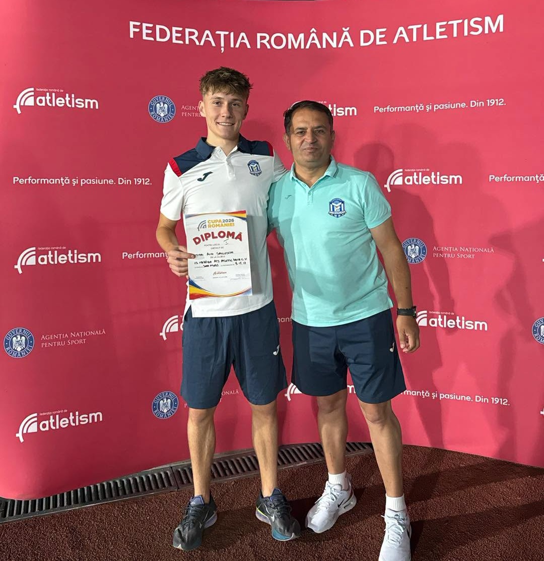 Alin Savlovschi, campion al Cupei României la Seniori în proba de 3000 m obstacole!