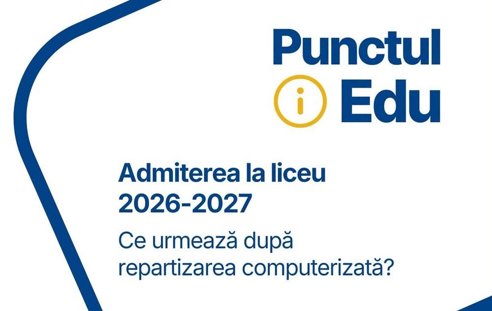 Repartizarea computerizată la liceu are loc miercuri, 22 iulie. Ministerul Educației anunță pașii pe care trebuie să îi urmeze absolvenții de gimnaziu