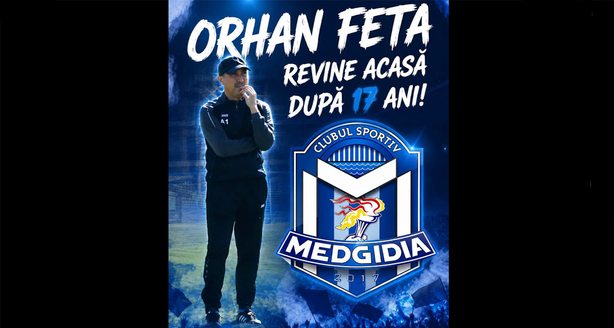 Orhan Feta REVINE acasă: Acesta reia echipa de fotbal a CS Medgidia