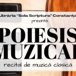 Regal de muzică și poezie la Muzeul de Artă Constanța: Publicul este invitat la Poiesis Muzical