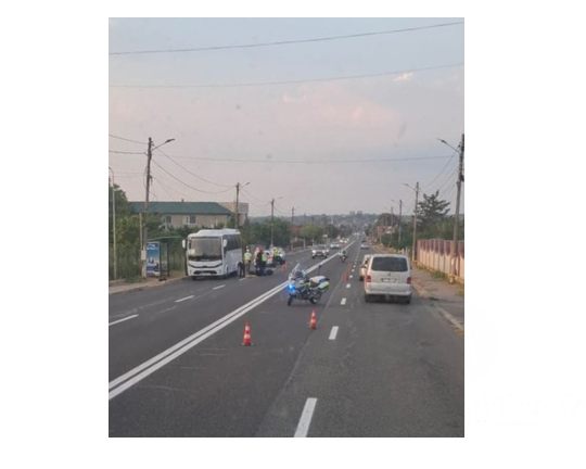 Accident în Tuzla. Este implicat un motociclist