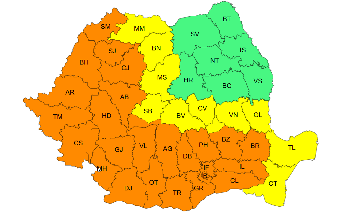 avertizare meteo Dobrogea