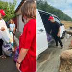 Voluntarii Crucii Roșii - Subfiliala Hârșova au întins o mână de ajutor celor aflați în nevoie. Au fost donate alimente, haine și jucării în cadrul unei campanii umanitare