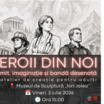 Atelier de bandă desenată pentru adulți la Muzeul de Artă Constanța. Cum te poți înscrie
