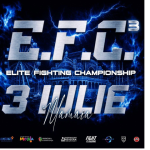 Trei sportivi de la CSM Constanța urcă mâine seară în ringul Elite Fighting Championship 3 Summer Edition. Cosmin Brumă luptă pentru centura europeană WKN!
