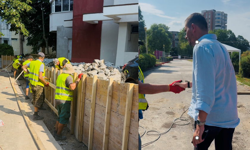 FOTO VIDEO Viceprimarul Constanței anunță începerea lucrărilor de regenerare urbană în zona Faleză Nord – Delfinariu. Costin Răsăuțeanu face apel la constănțeni