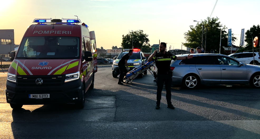 accident bulevardul Aurel Vlaicu