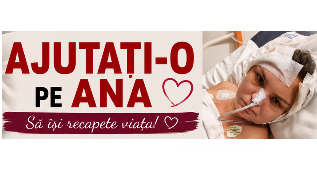 O mamă din Tulcea are nevoie de ajutor: Ana luptă pentru o viață normală după un AVC suferit în timpul unei operații pe creier