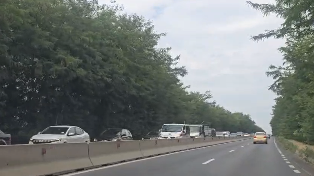 VIDEO TRAFIC PARALIZAT din Constanța spre Lazu și zona de sud a litoralului