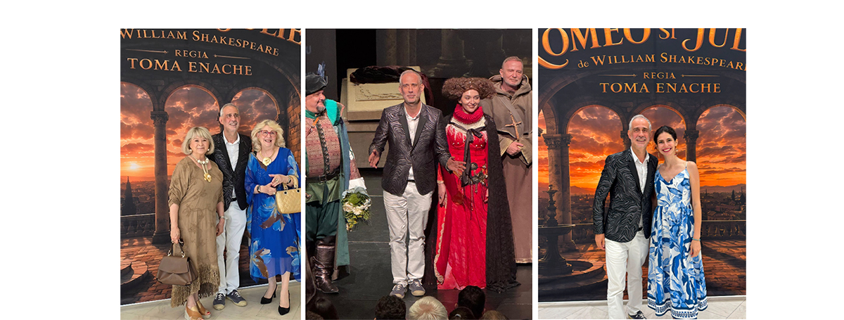 Spectacolul Romeo și Julieta, în regia lui Toma Enache