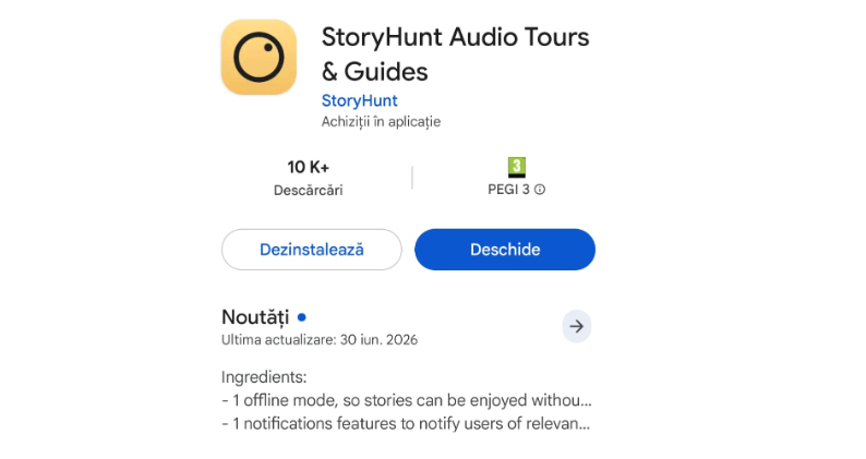 traseu turistic audio-ghidat.