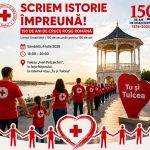 Lanț UMAN pe faleza Ivan Patzaichin din Tulcea, organizat de Crucea Roșie mâine, 4 iulie: 150 de secunde pentru 150 de ani
