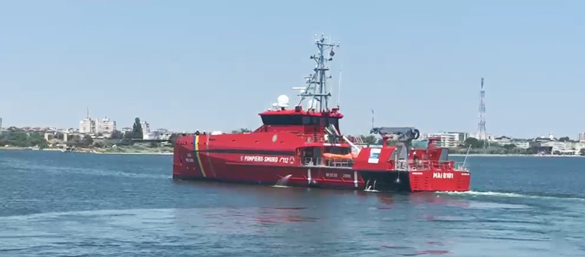 VIDEO Precizări IGSU cu privire la neutilizarea navelor multirol în incendiul navei GAS LISBON: Nava FI-FI a desfășurat primele ieșiri pe mare