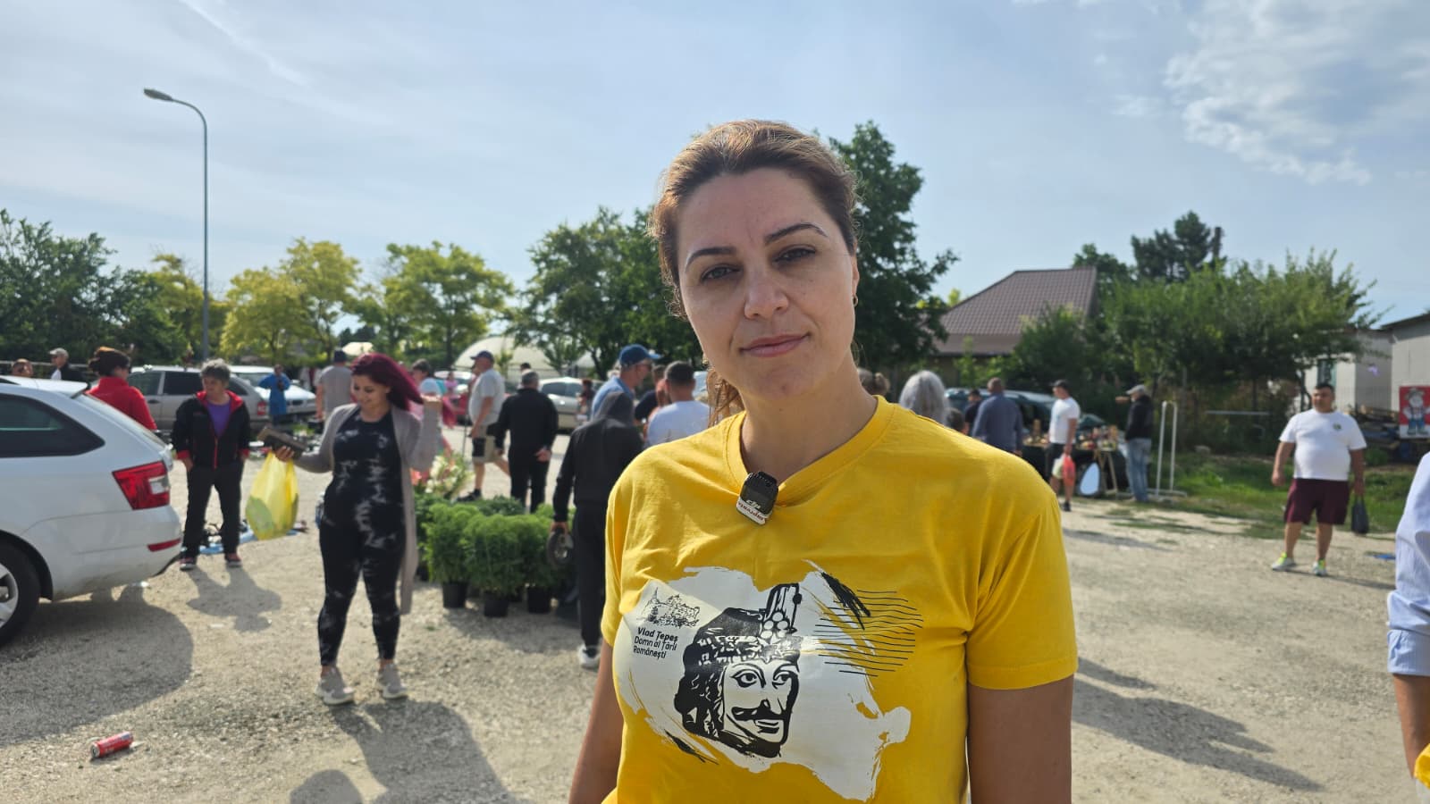 VIDEO Stela Ioan Caracostea, prezentă la campania AUR te vede de la General Scărișoreanu: Producătorii români trebuie ajutați să se constituie în asociații