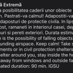 Locuitorii din județul Tulcea, mesaj RO-ALERT în noapte: Posibilitatea căderii unor obiecte din spațiul aerian