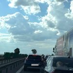 Marea întoarcere spre casă: Trafic aglomerat pe autostrada A2