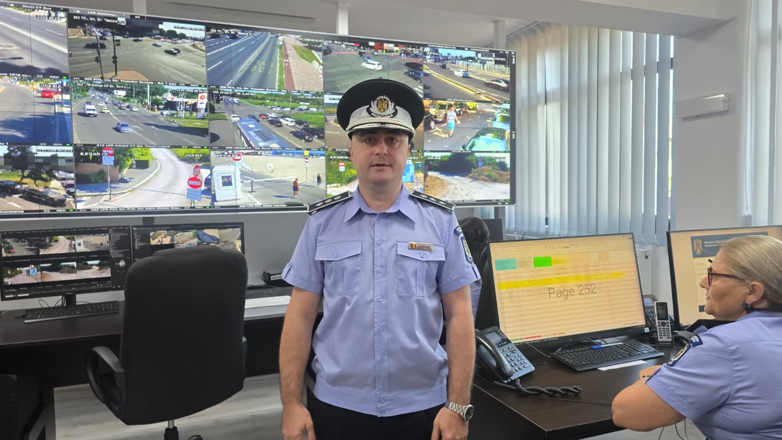 Ionuț Dumitru Poliția Locală Constanța sediu camere video supraveghere dispecerat Poliția Locală Constanța