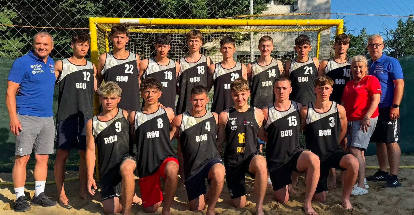 Sportivii de la CS Medgidia participă la Campionatul European de Beach Handball Juniori de la Zagreb, din Croația
