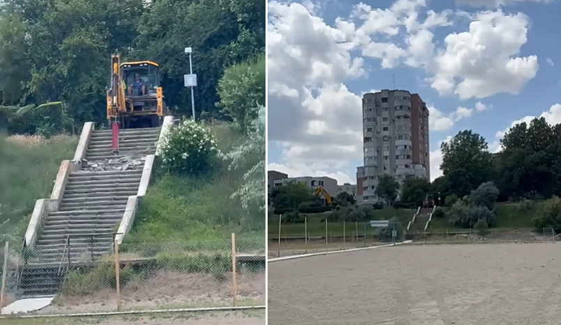 Viceprimarul Constanței explică de ce sunt demolate unele scări din Faleză Nord: Accesul la plajă rămâne asigurat prin 4 căi. Lucrările, necesare pentru respectarea termenelor conform contractului de finanțare europeană