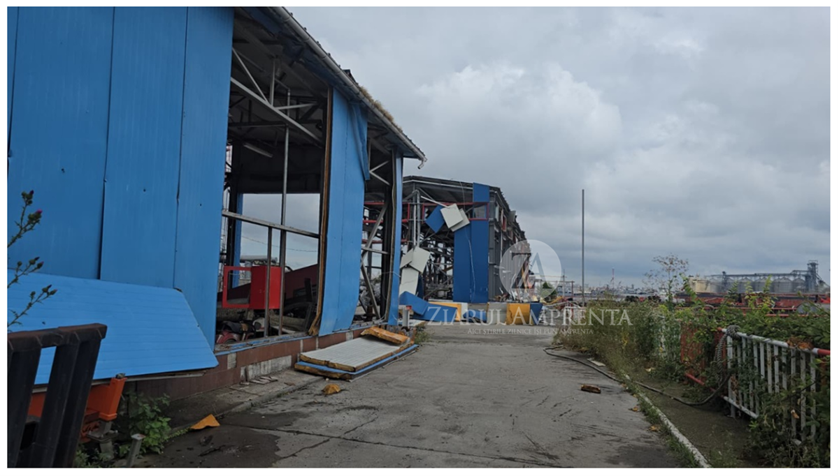 hală ARSVOM explozie dronă marină