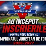 Cei care își doresc o carieră în fotbal se pot înscrie la Club Sportiv Victoria Cumpăna