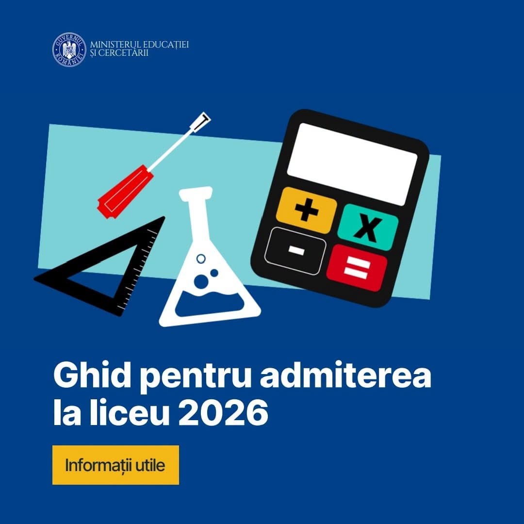 Ghid părinți admiterea la liceu 2026 ISJ Constanța