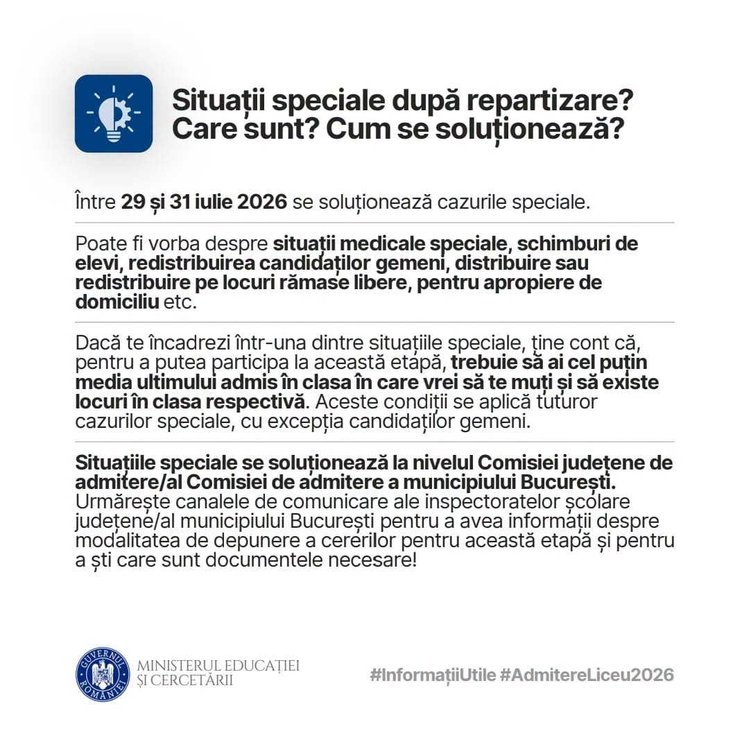 Ghid părinți admiterea la liceu 2026 ISJ Constanța