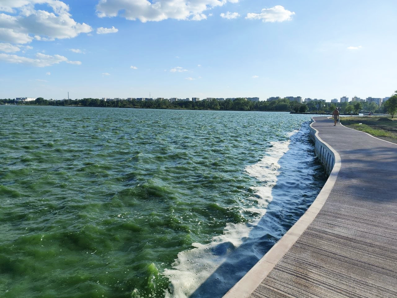 Lacul Siutghiol verde