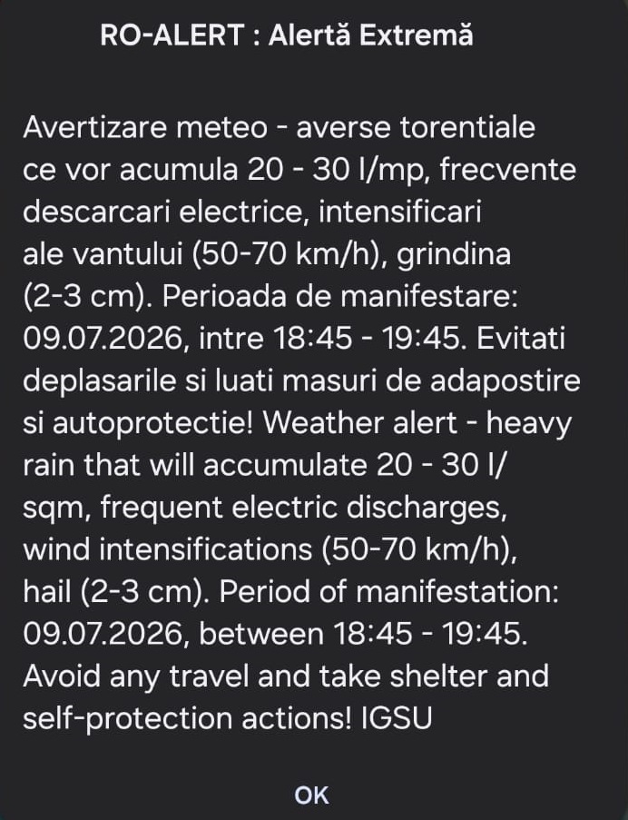 RO ALERT Mihail Kogălniceanu