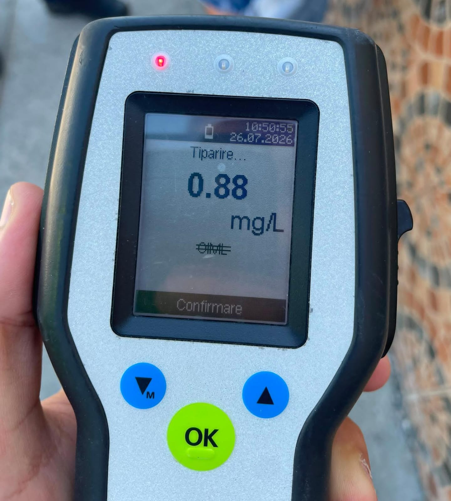 Șofer prins beat la volan, în Babadag: Avea 0,88 mg/l alcool pur în aerul expirat