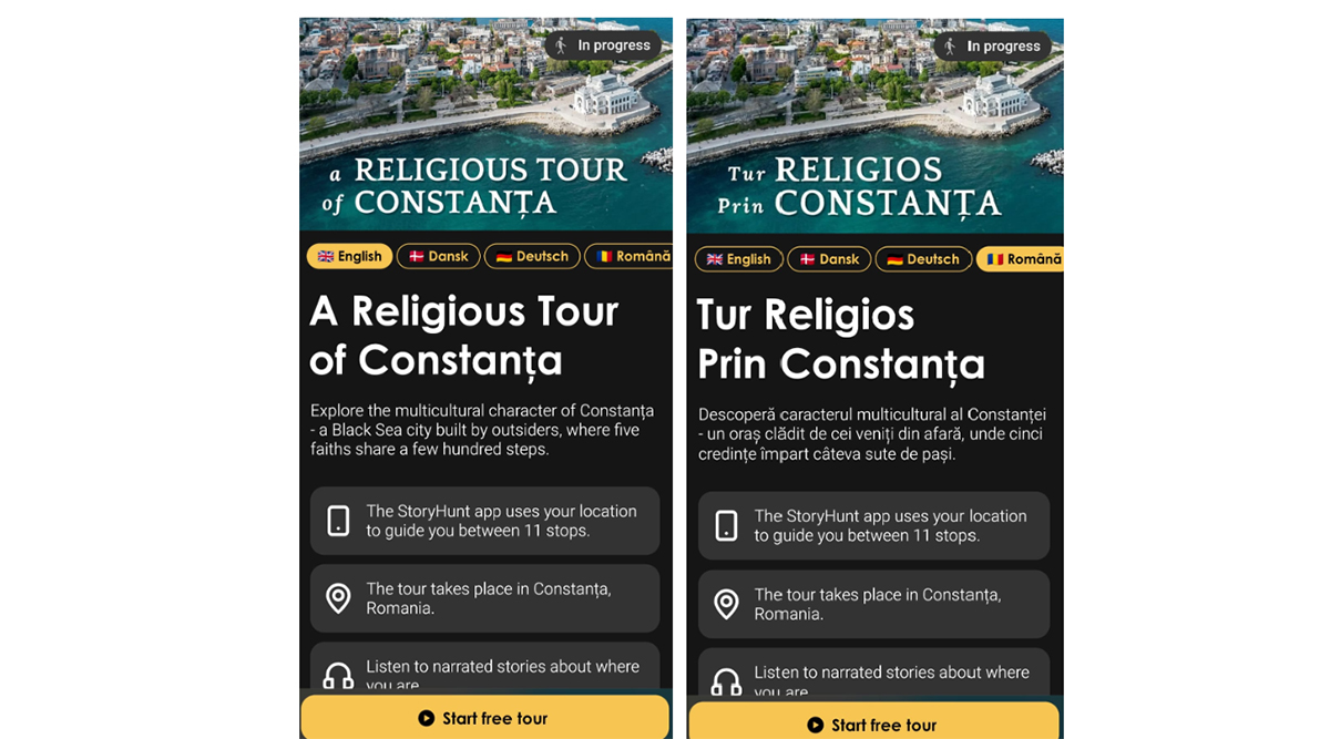 Constanța: Aplicație GRATUITĂ pentru un traseu turistic audio-ghidat. Care sunt cele 11 obiective prezentate