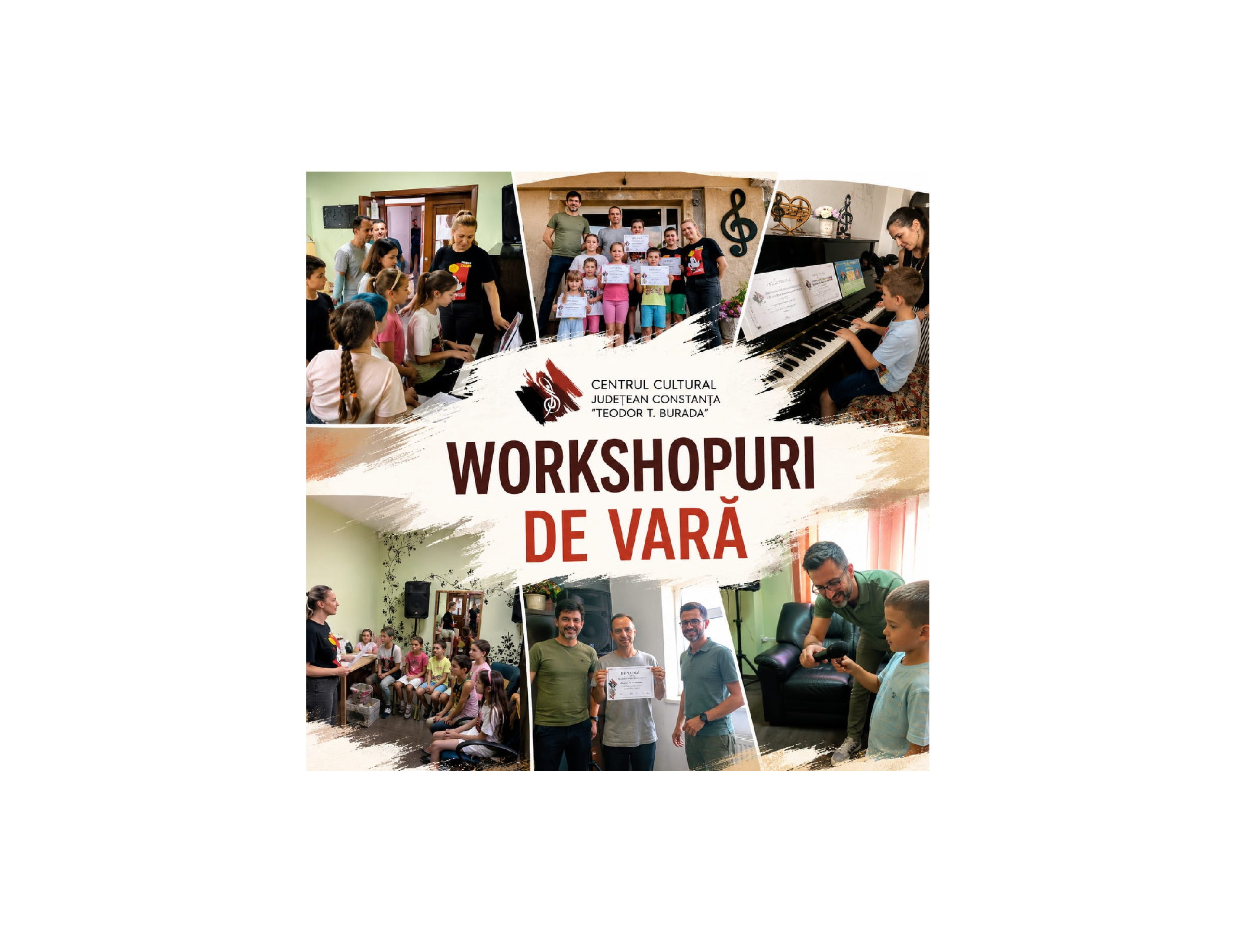 Creativitate fără limite: workshopuri gratuite la Centrul Cultural Județean Teodor T. Burada Constanța