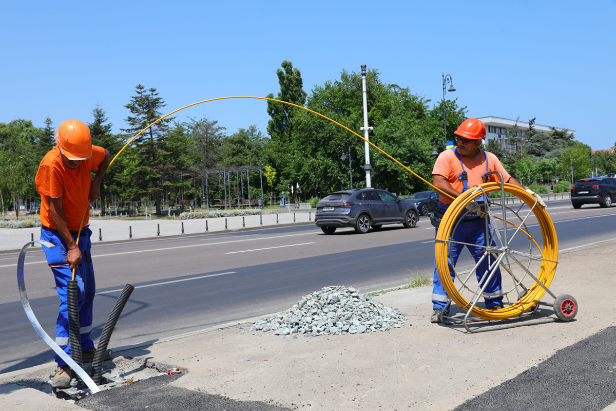 ATENȚIE, șoferi: Au loc lucrări de modernizare a iluminatului public în Constanța. Iată zonele afectate