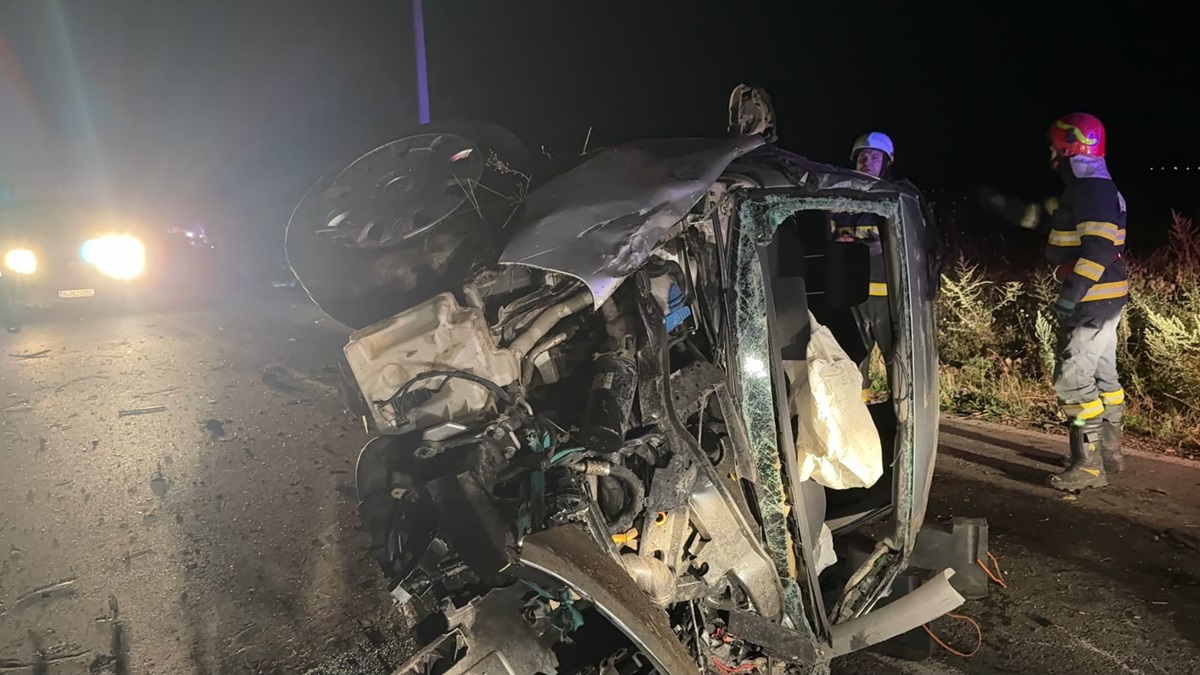 FOTO VIDEO Accident MORTAL aproape de Balabancea, județul Tulcea! Iată cum a avut loc tragedia