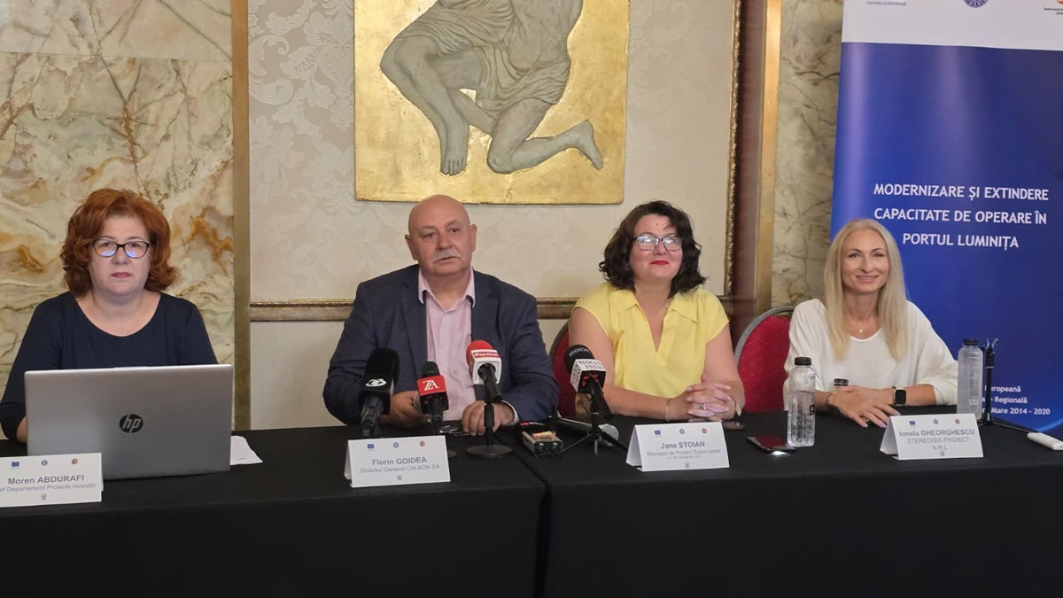 LIVE FOTO VIDEO CN Administrația Canalelor Navigabile SA a finalizat două proiecte MAJORE pentru infrastructura de transport naval din țară! Ce spune directorul Florin Goidea