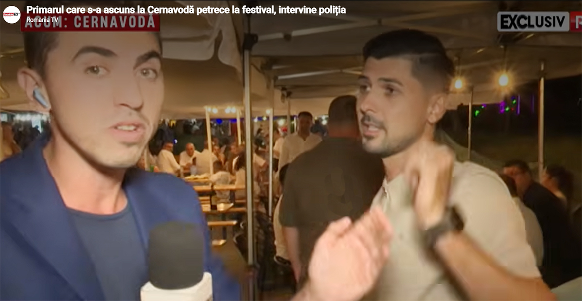 VIDEO Ești un jăpcar și atât! Consilierul PNL Cernavodă Alexandru Marian Tudor, acuzat de cenzurarea presei, sub privirile impasibile ale primarului Liviu Negoiță