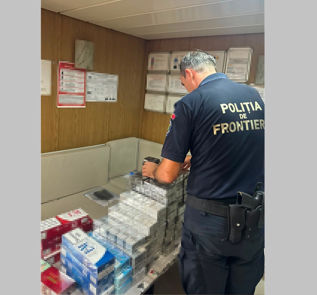 FOTO Descoperire surpriză în Portul Constanța! Iată ce au găsit polițiștii de frontieră la bordul unei nave