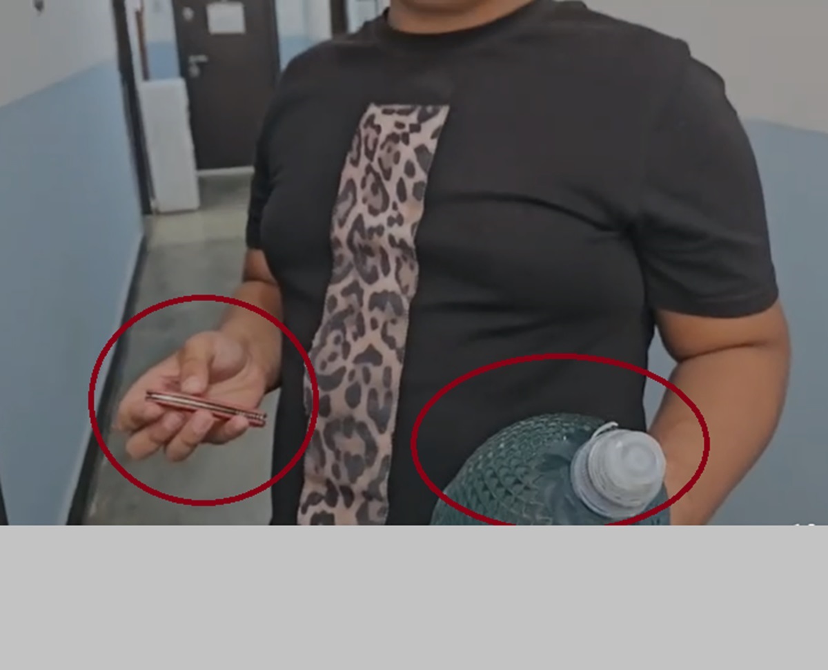 VIDEO Șocant! Un copil a vrut să intre în Judecătoria Medgidia cu doi litri de benzină și un briceag! Tatăl meu are mulți dușmani, a spus minorul