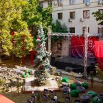 FOTO Curtea interioară a Consiliului Județean Constanța, pregătită să primească publicul SEAS!
