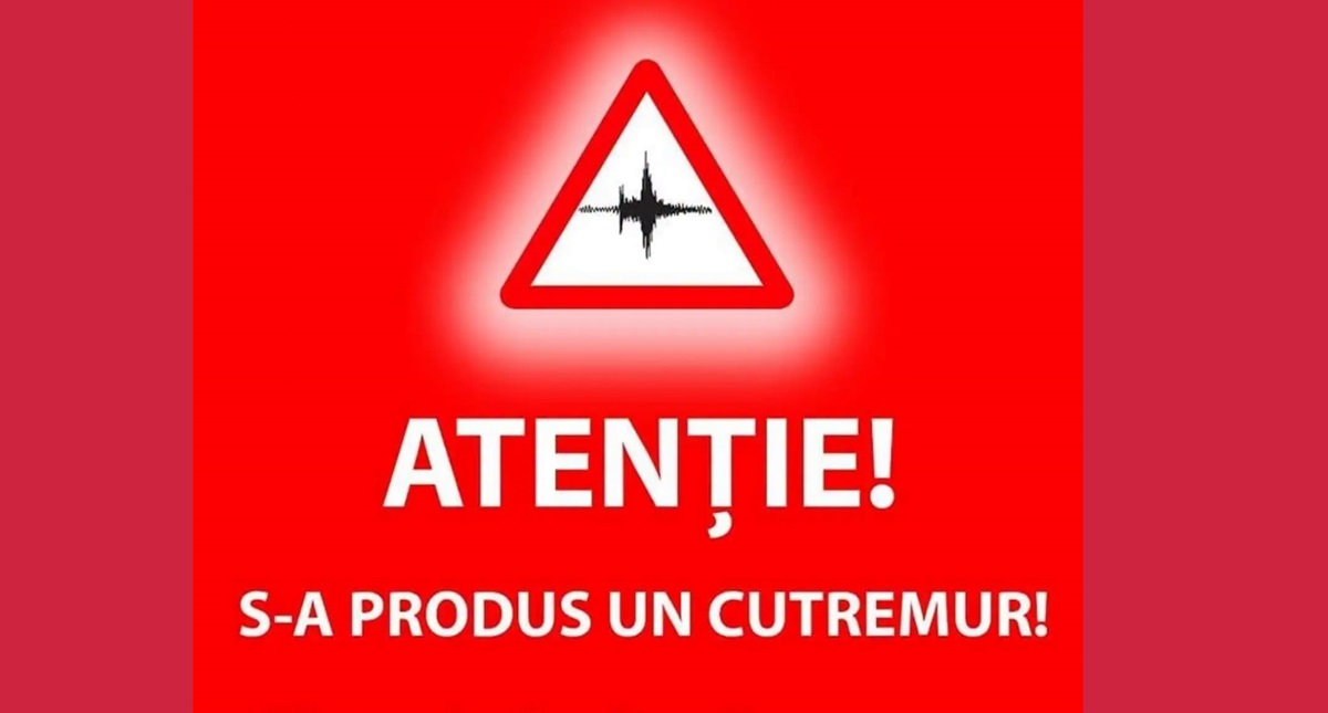 A fost cutremur în România! Iată unde și ce magnitudine a avut