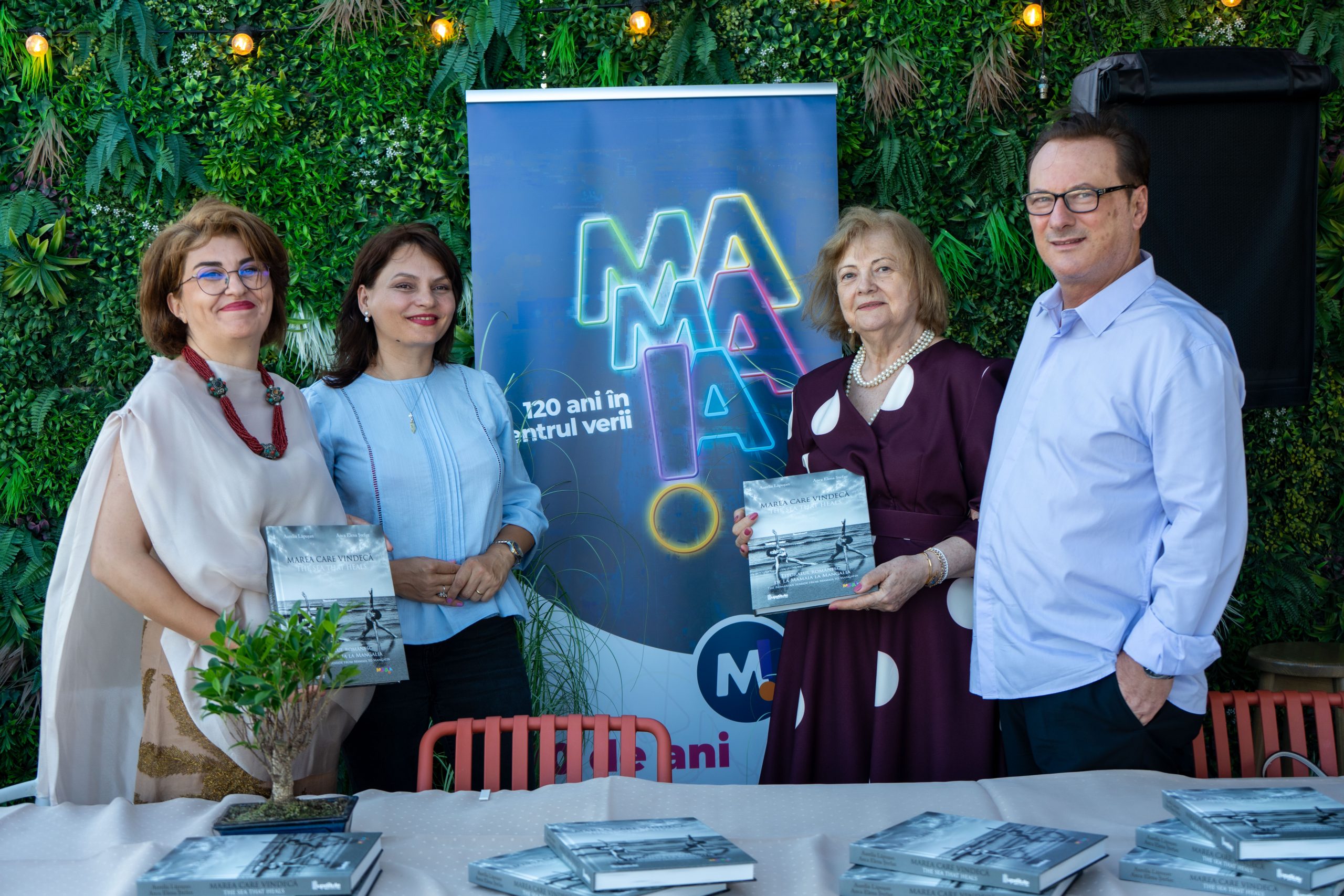 OMD Mamaia Constanța: 120 de ani de istorie balneară celebrați prin lansarea cu succes a volumului Marea care vindecă