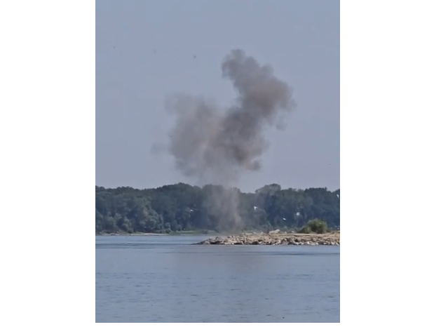 VIDEO S-au făcut primele probe pentru detonarea stâncii Pârjoaia pentru devierea cursului Dunării spre centrala de la Cernavodă