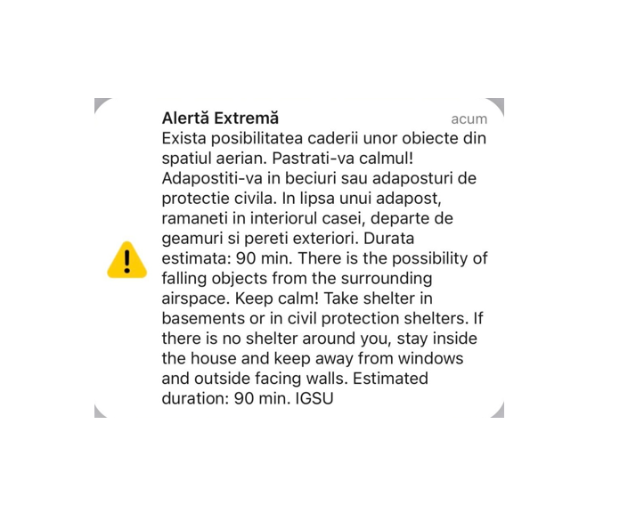 Ro-Alert în nordul județului Tulcea. Un apel la 112, înregistrat pentru informații suplimentare