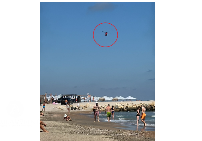 Este alertă în Faleză Nord! Un copil de 15 ani, dispărut în mare. Intervine și elicopterul SMURD
