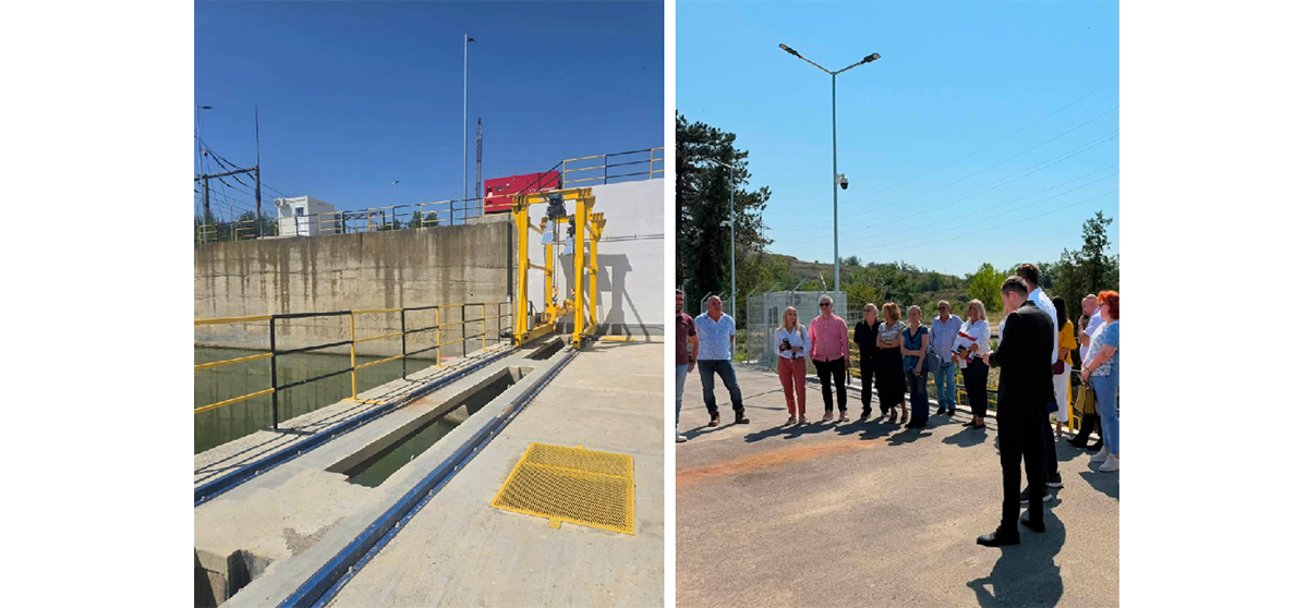 FOTO Investiție de 50 de milioane de lei: CN ACN anunță finalizarea proiectului Reabilitare și retehnologizare baraj stăvilar mobil km 4+337