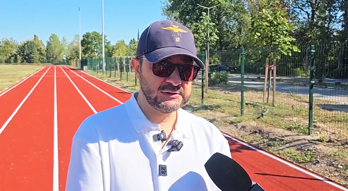 VIDEO Cătălin Filișan, despre pista de atletism inaugurată la Palatul Copiilor: Este singura pistă din Constanța, dedicată atât copiilor, cât și adulților care vor să facă mișcare
