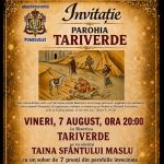 Șapte preoți vor săvârși taina Sfântului Maslu la Biserica Tariverde vineri, 7 august